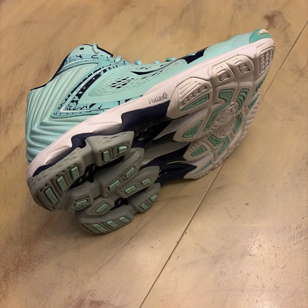 Mizuno Wave Lightning Z5 Mid Womens Light Volleyball Shoes Size 9US - Picture 6 of 9